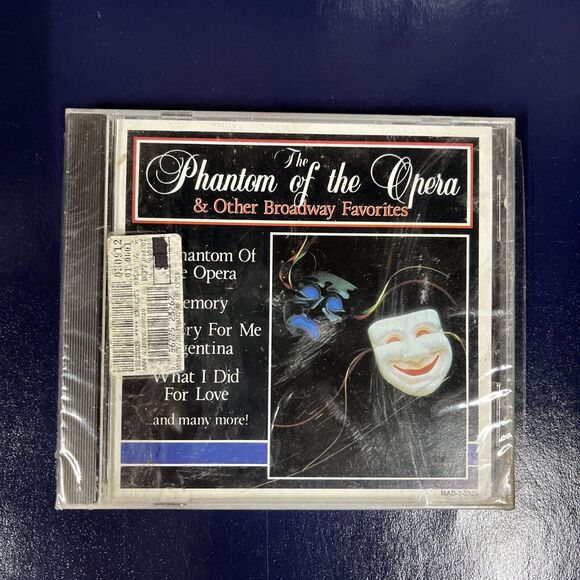 The Phantom Of The Opera & Other Broadway Favorites‎ CD BRAND NEW Sealed - Picture 1 of 2